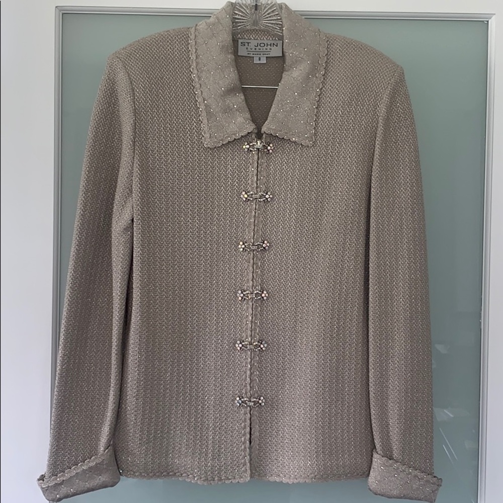 St. John Evening by Marie Gray 2 piece skirt suit